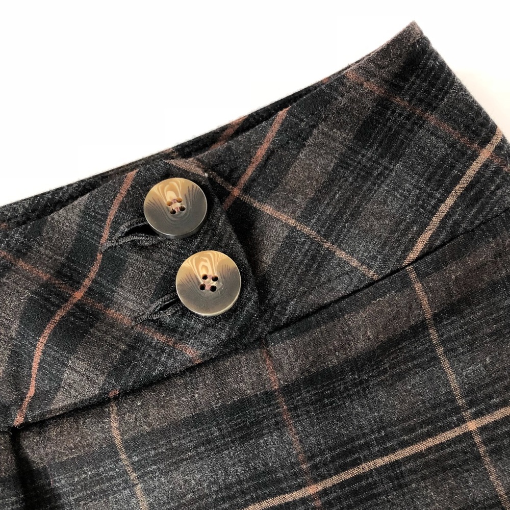 Talbots Wool Plaid Pants Size 4 - Picture 7 of 14